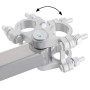 Arebos Bras Pivotant | Bras de Levage électrique pivotant | Support Palan 1000kg | 750mm | Treuil palan Électrique | Rotation de
