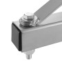 Arebos Bras Pivotant | Bras de Levage électrique pivotant | Support Palan 1000kg | 750mm | Treuil palan Électrique | Rotation de