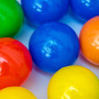 LittleTom 1000 Balles de Jeu en Plastique 5,5cm Set de Balles colorées pour Enfants Chiots