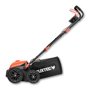 FUXTEC Scarificateur électrique FX-EV360, aérateur de gazon avec 1500 watts de puissance, largeur de travail 36 cm et réglage de