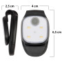Asigo Lampe à Clip LED I Lampe Frontale LED Rechargeable via USB I Lampe Frontale pour Enfants I Lampe de Sécurité I Parfait à F