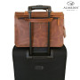 ALMADIH sac en cuir vachette BILLY Cartable bandoulière Marron Vintage serviette sac porté épaule Messenger sacoche Travail busi