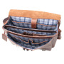 ALMADIH sac en cuir vachette WILL Cartable bandoulière Marron Vintage serviette porté épaule Messenger sacoche Travail business 