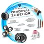 STAHLWERK MIG MAG Accessoires de soudage AK15/MB15 AK14/MB14 Pièces d'usures, buses à gaz + support buses + buses pour torches d
