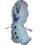 Piñata bonhomme de neige avec bâton et masque