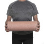 BODYMATE Rouleau de Massage fascias Standard L45cm Ø15cm dureté Moyenne + E-Book Gratuit - Rose gold