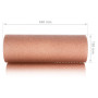BODYMATE Rouleau de Massage fascias Standard L45cm Ø15cm dureté Moyenne + E-Book Gratuit - Rose gold