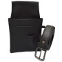flevado Ceinture en cuir de serveur avec colt