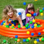 LittleTom 300 Balles de Jeu en Plastique 5,5cm Set de Balles colorées pour Enfants Chiots