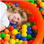 LittleTom 50 Golf Balles de Jeu en Plastique 5,5cm Set de Balles colorées pour Enfants Chiots