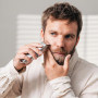 Brooklyn Soap Company Tondeuse à barbe Brooklyn Blade USB-C - Tondeuse à barbe professionnelle pour homme - Tondeuse en acier in