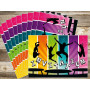 Edition Colibri 11017 FR Lot de 10 Cartes d‘invitation en Français pour un anniversaire d‘enfant ou pour une partie de saut dans