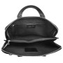 Cluty Serviette Femme cuir véritable | Fabriqué en Italie, sac business, sac à main avec gaufrage crocodile, sac en cuir avec co