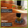 Gleitgut 4 x dessous de meuble 65 mm coupelle piano patin téflon rond