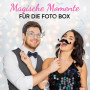 EinsSein personnalisé Bulles de Savon Mariage Lunettes à cœur Blanc 48 pièces | Bulles de Savon avec Autocollant comme Cadeaux i
