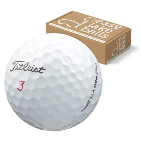 50 TITLEIST PRO V1X BALLES DE GOLF RÉCUPÉRATION / LAKE BALLS - QUALITÉ AAAA / AAA (PEARL / A GRADE) - DANS SAC EN FILET
