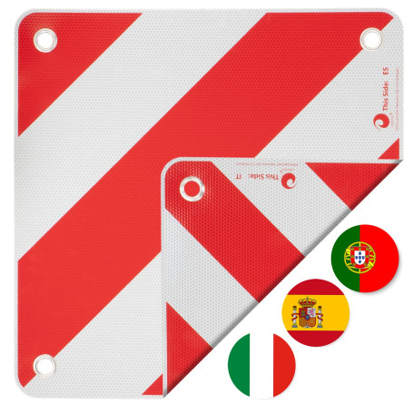 valonic Panneau de signalisation - 3en1 pour l'Italie