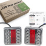 fouraces LED Feux arrière de remorque - 2 kits