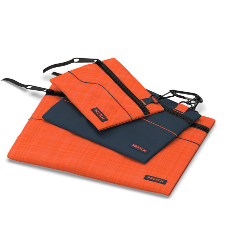 Presch Lot de 3 Trousses à Outils vides pour Le Rangement d'outillage - Pochettes avec Mousqueton pour Petites pièces comme Poin
