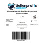 Seifenprofis Base de Savon Brut à la glycérine Transparent/Blanc sans laurylsulfate de Sodium (SLS) (1kg Transparent + 1kg Blanc