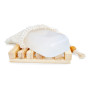Seifenprofis - savon transparent (1kg) Base de savon brut à la glycérine - sans SLS+SCS 100% végétal pour le moulage du savon