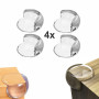 SmartProduct Ajusteurs de hauteur pour parc de jeu pour bébé, pack de 4 rehausseur en acier galvanisé pour plusieurs set de 4 pr