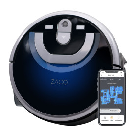 ZACO W450 Robot laveur de sols connecté avec App