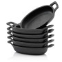 BBQ-Toro Set de poêles à servir en fonte (6 pièces) | 20 x 9