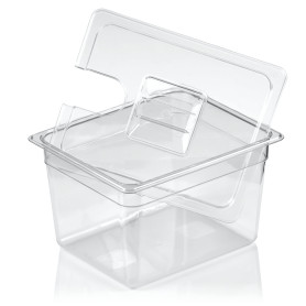 Mahlzeit Baignoire sous vide jusqu'à 12 litres - Avec couvercle assorti - Récipient GN 1/2 - Cuisson sous vide avec couvercle
