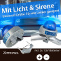 Smart-Planet Sonnette de vélo sirène de Police pour Enfants - Sirène de Police avec gyrophare Bleu et Son Tatü-Tata - Sonnette d