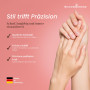 SCHWERTKRONE® Ciseaux à ongles [fabriqués en Allemagne] – Ciseaux à ongles de qualité supérieure avec étui – Ciseaux à ongles – 