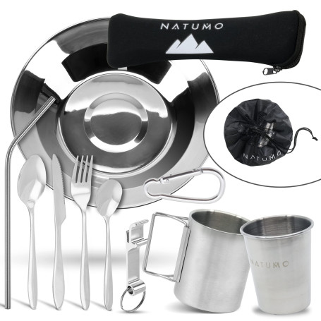 NATUMO ® Vaisselle Camping