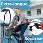 Widder Antivol pliable très sûr | 120 cm | Antivol pliant avec 4 clés et support comme antivol velo electrique | Idéal comme cad