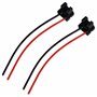 L & P Car Design Lot de 2 Prise Phare H7 Ampoule Voiture Prise de Phare H7 Prise Phare Voiture Douille Ampoule Connecteur H7 Ada