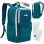 MOMEVO Sac à dos isotherme imperméable de 26 l avec 2 packs réfrigérants - Refroidit jusqu'à 8 h - Avec répartition pratique - I