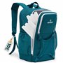 MOMEVO Sac à dos isotherme imperméable de 26 l avec 2 packs réfrigérants - Refroidit jusqu'à 8 h - Avec répartition pratique - I
