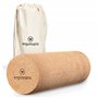 Ergotopia Rouleau de Massage - Rouleau Massage Sport en Liège Écologique Durable - Rouleau d'Automassage Musculaire du Dos - Kit