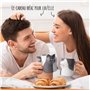 MIAMIO - 2 x 350 ml Ensemble Tasse de chat/Mug/Tasses/Mugs en céramique
