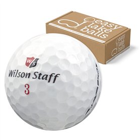 50 Wilson DX2 Soft BALLES DE Golf RÉCUPÉRATION/Lake Balls - QUALITÉ AAAA/AAA (Pearl/A Grade) - dans Sac en Filet