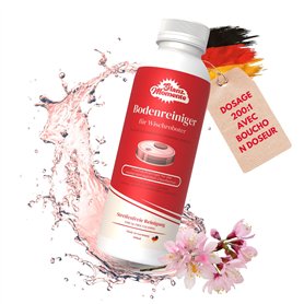 Agent de nettoyage robotique GLANZMOMENTE® 500ML - Concentré 1:200 - Parfum frais pour aspirateur robot Vacuum Mop I - Sans trac
