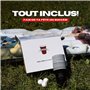 Jeu de fête d'été et idée Ca