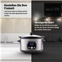 Lauben Mijoteuse 3500SB avec technologie Thermeffect®, technologie SlowHeat®, livre de cuisine, récipient intérieur en céramique