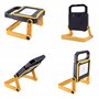 Lampe de chantier à LED 10 W avec batterie externe USB rechargeable rapidement - Lampe d'atelier - Lampe de travail - 4400 mAh -
