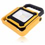 Lampe de chantier à LED 10 W avec batterie externe USB rechargeable rapidement - Lampe d'atelier - Lampe de travail - 4400 mAh -