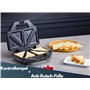 Steinborg Appareil à croque-monsieur XXL - 4 coins - Boîtier Cool-Touch - Revêtement antiadhésif - Appareil à croque-monsieur - 