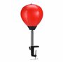 Gamme OfficeWorld - Mini Sac de Boxe de Table Anti-Stress Office World avec Pince de Table - Sac de Boxe Suspendu ou Debout - Sa