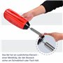 Gamme OfficeWorld - Mini Sac de Boxe de Table Anti-Stress Office World avec Pince de Table - Sac de Boxe Suspendu ou Debout - Sa