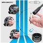 HASKYY Clé à Bougie Magnétique Douille 12 Pans Set 14-16-18mm - Carré 3/8 Pouce Clé pour Bougies d'Allumage et de Préchauffage 3