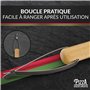 Pizza Divertimento® Pelle à pizza [83 cm] Aluminium inoxydable - Filetage pratique et solide - bords arrondis