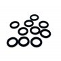 Lot de 10 joints toriques pour bouchon de vidange d'huile 9,5 mm pour Harley-Davidson Joint d'étanchéité Bouchon de vidange Tour